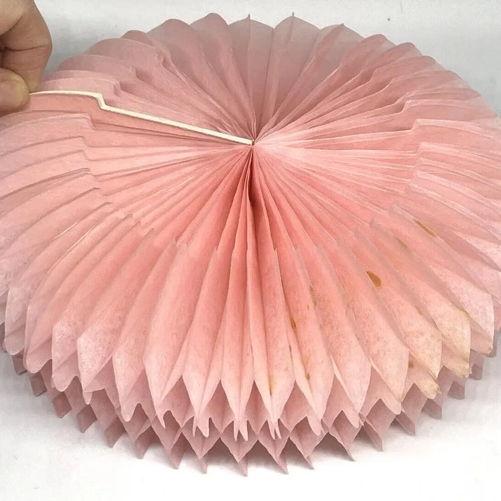 Sugar N Spice Birthday Party Honeycomb‎ Centerpiece Pink Vintage 1982 Hallmark